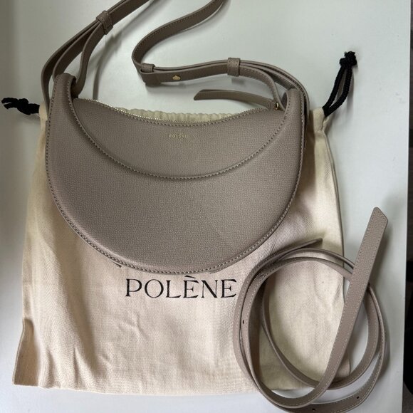 Polene Handbags - Polene Numero Dix (taupe)